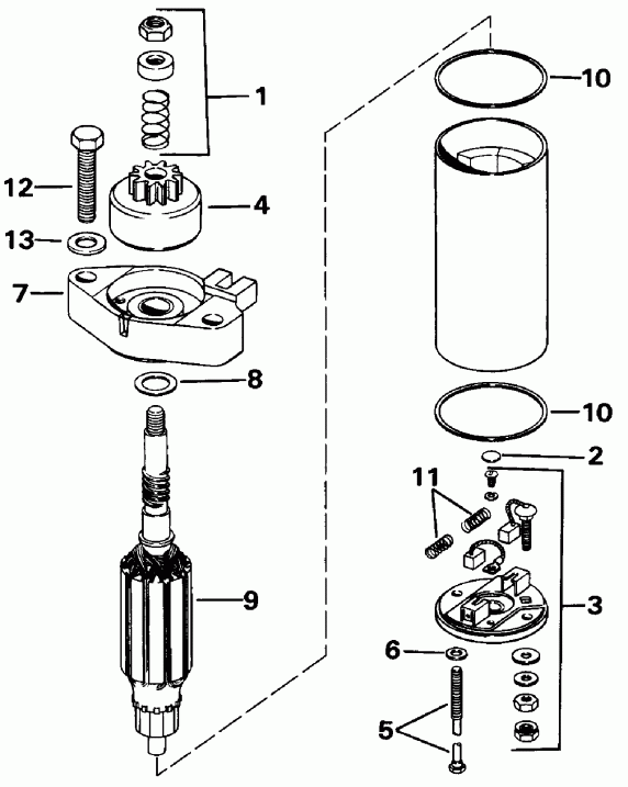 EVINRUDE E10ECCD 1988  - arter Motor - arter Motor