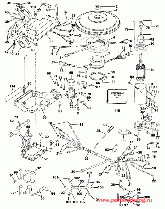   E140TXCEB 1989  - nition System & Starter Motor - nition System &  