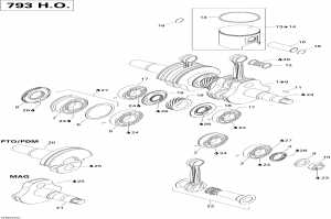 01-    793ho (01- Crankshaft And Pistons 793ho)