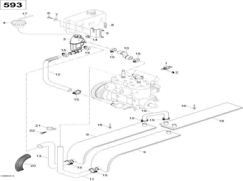 snowmobile Skidoo -  System