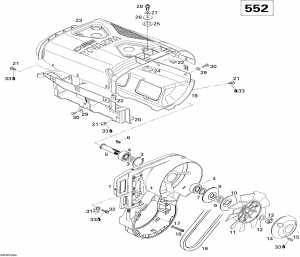 01- Fan &  Cowls 1 (01- Fan & Cylinder Cowls 1)