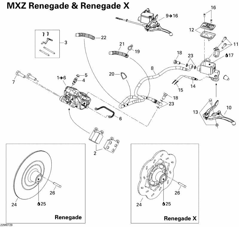 snowmobile   MX Z Renegade 600 HO SDI, 2007 - Hydraulic Brakes Ren 600