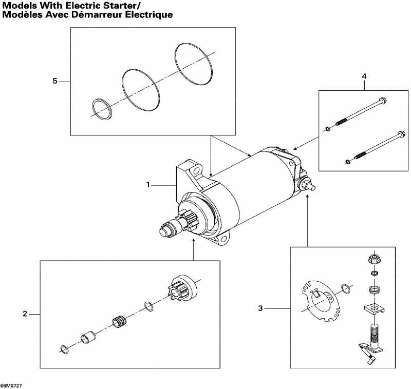  Ski-doo  Summit Adrenaline 600HO SDI, 2007 - Electric Starter 600ho Sdi