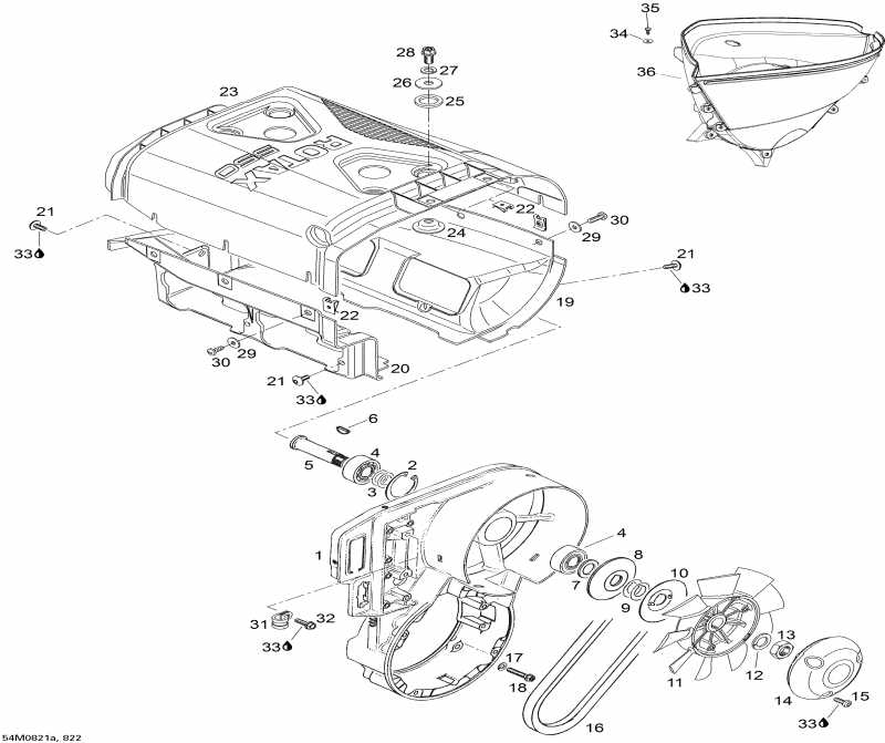  Ski Doo  Skandic WT 550F, 2008 - Fan Wt 550f