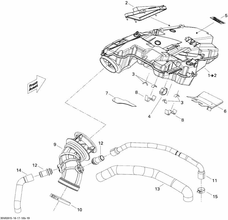 snowmobile ski-doo  GTX LE 1200 4-TEC, 2009 - Air   System 1200