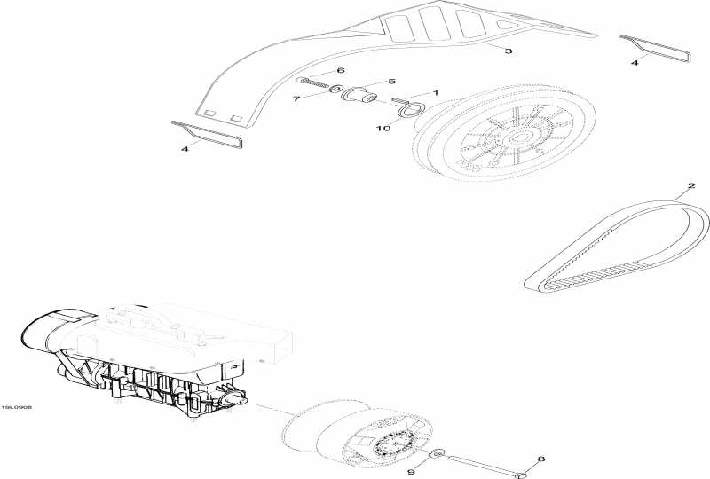 �������� Skidoo Skandic SUV, 2009 - ���� System