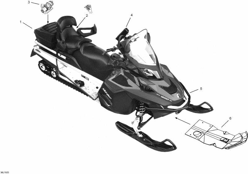 ski-doo Expedition TUV SE 1200 REV-XU, 2010  - ions Se