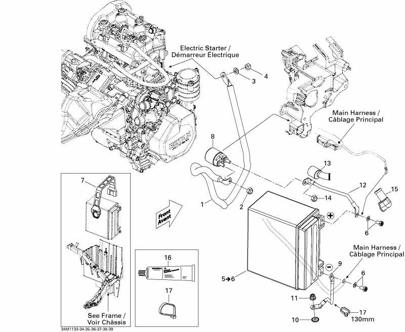   Expedition Sport 600ACE, 2011  - Battery And Starter