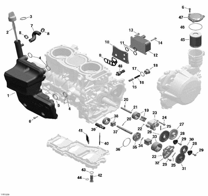  Ski-doo - Engine Lubrication