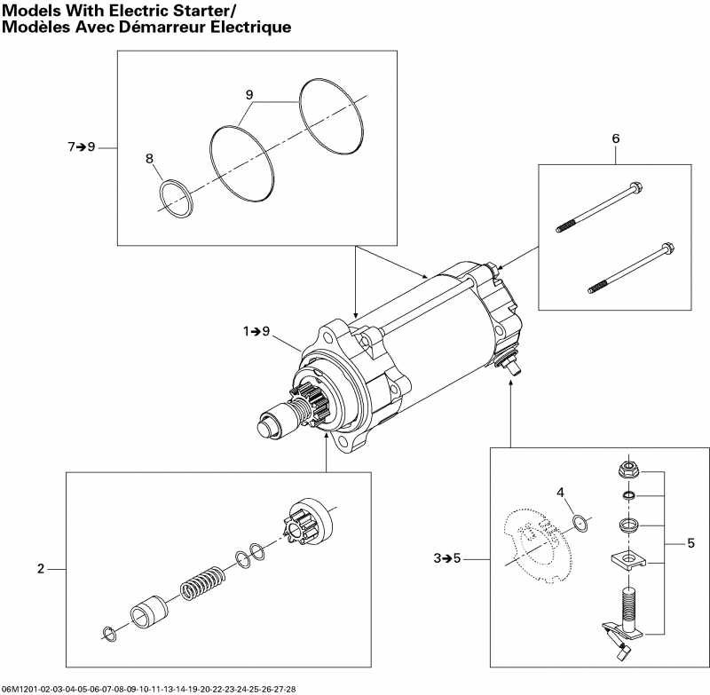  Ski-doo - Electric Starter