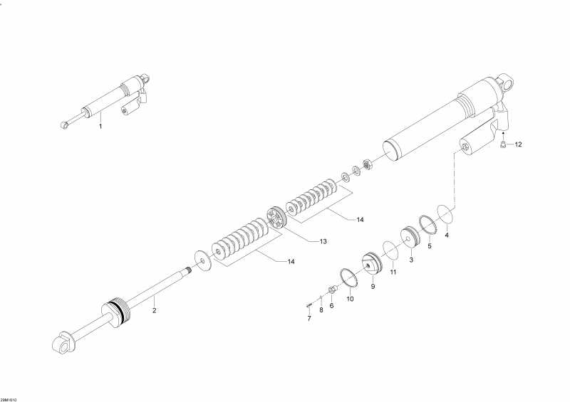 Skidoo - Rear Shocks 800 E-tec