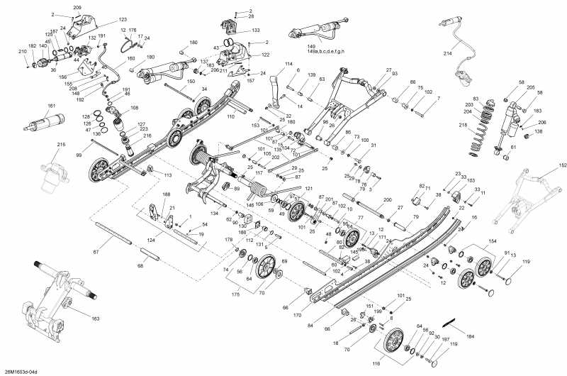 SKIDOO - Rear Suspension Package X