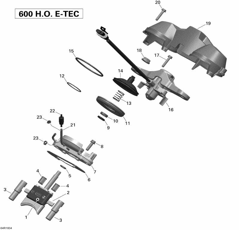  Skidoo SUMMIT, 2016 - 3d Rave 600ho E-tec