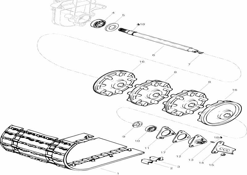   Formula STX LT(2), 1996  - Drive System Stx Lt