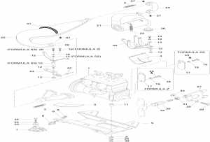 01-    Sport mula Z (01- Engine And Engine Support Formula Z)