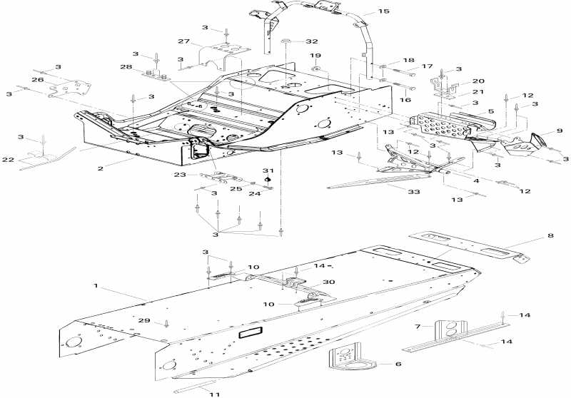  Ski-doo MX Z 440, 1996  -   Components 440