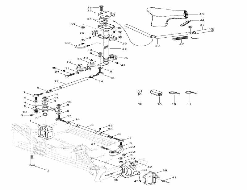 snowmobile BRP  Formula S, 1997 -   System