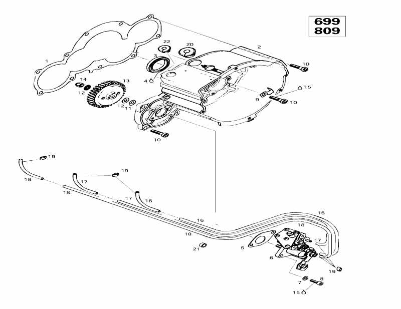 Skidoo Mach 1, 1997  - Ignition    (699, 809)