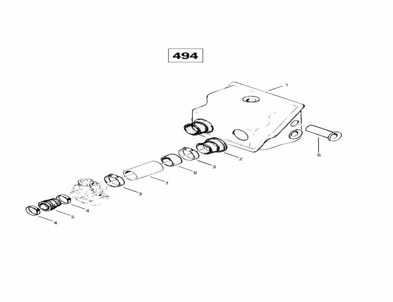 snowmobile Skidoo Skandic Super Wide Track, 1997 - Air Silencer (494)