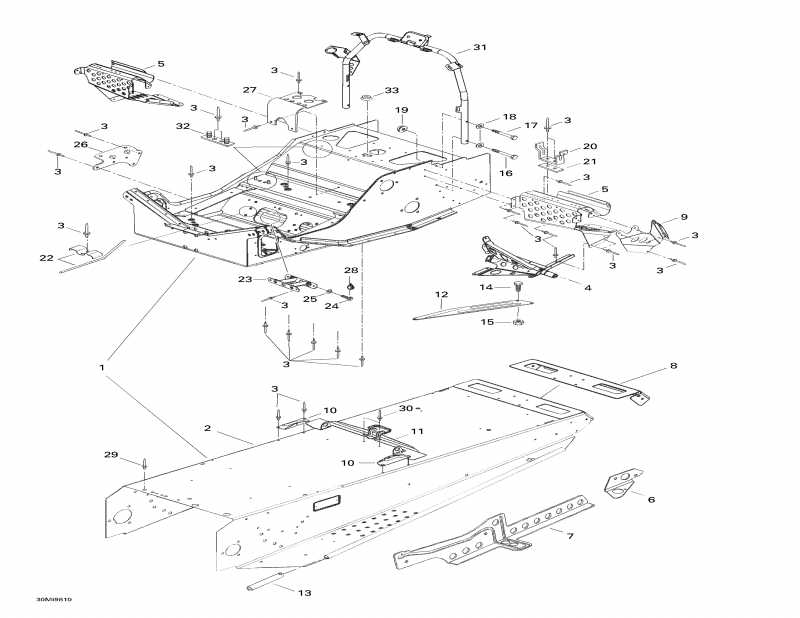   Formula Z 670, 1998 - Frame And Accessories