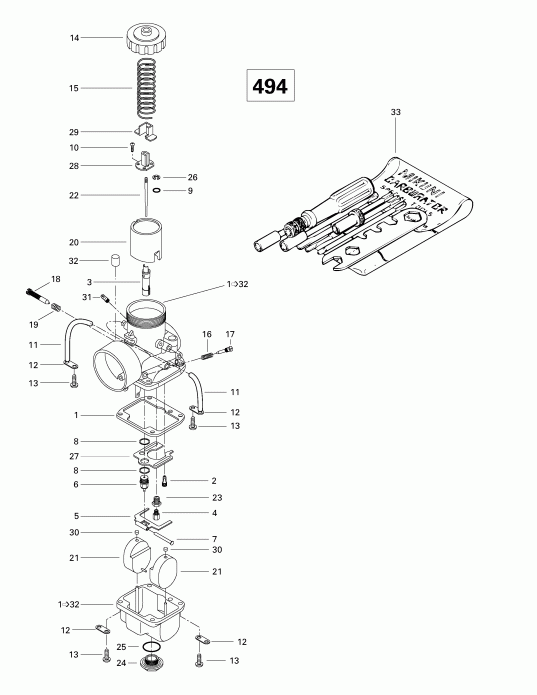  BRP - Carburetors (494)