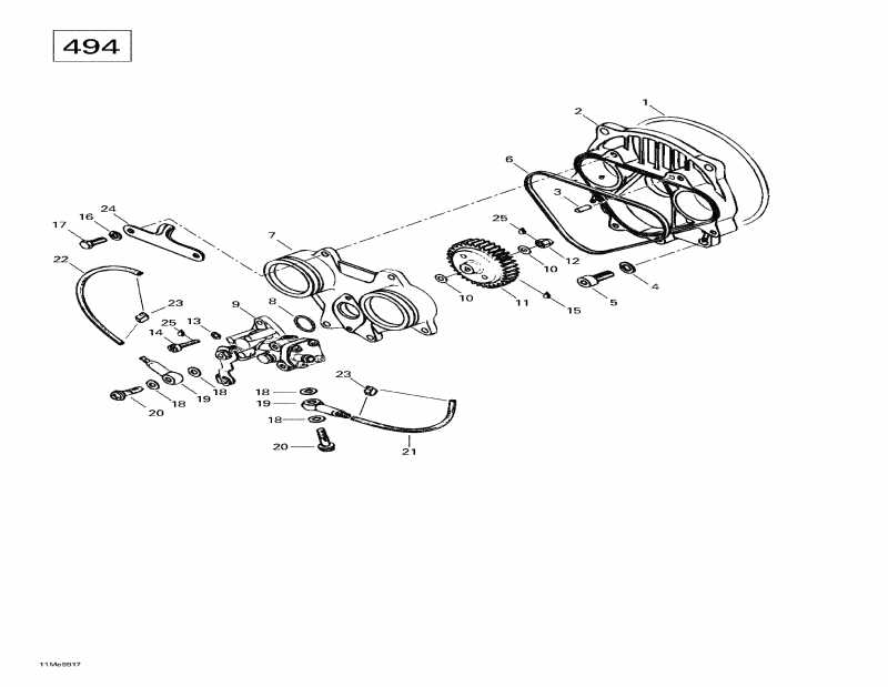    Skandic Wide Track LC, 1998 - Oil Injection System (494)