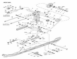 08- Rear ,   (mx Z 600) (08- Rear Arm, Rear Suspension (mx Z 600))
