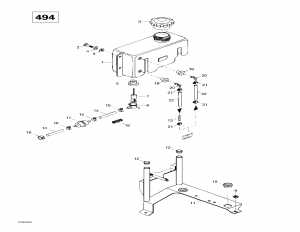 02-    Sport (494) (02- Oil Tank And Support (494))