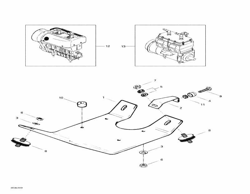    Skandic Wide Track LC, 2000 - Engine Support