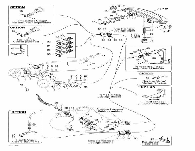 snowmobile SkiDoo - Electrical System