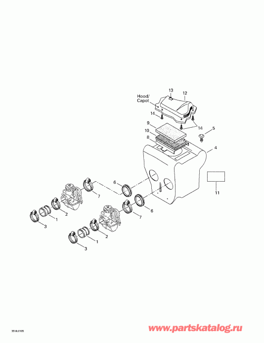  MX Z 440 F/500 F, 2001 - Air   System