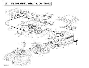 02- Air   System (x, Adrenaline, ) (02- Air Intake System (x, Adrenaline, Europe))