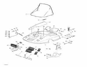 09- Cab,  (09- Cab, Accessories)