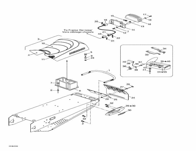 snowmobile - Seat And Accessories