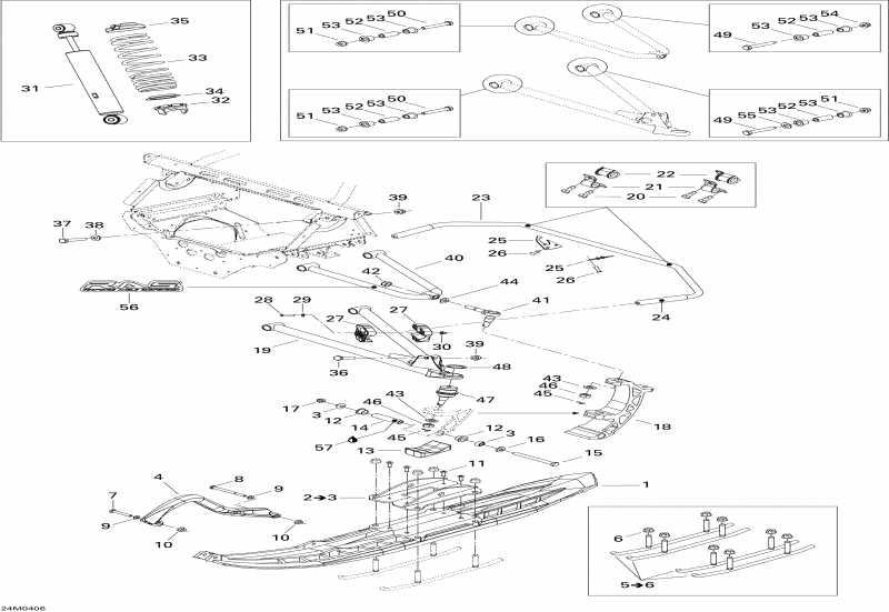 snowmobile Ski-doo GSX 500SS, 2004 -    