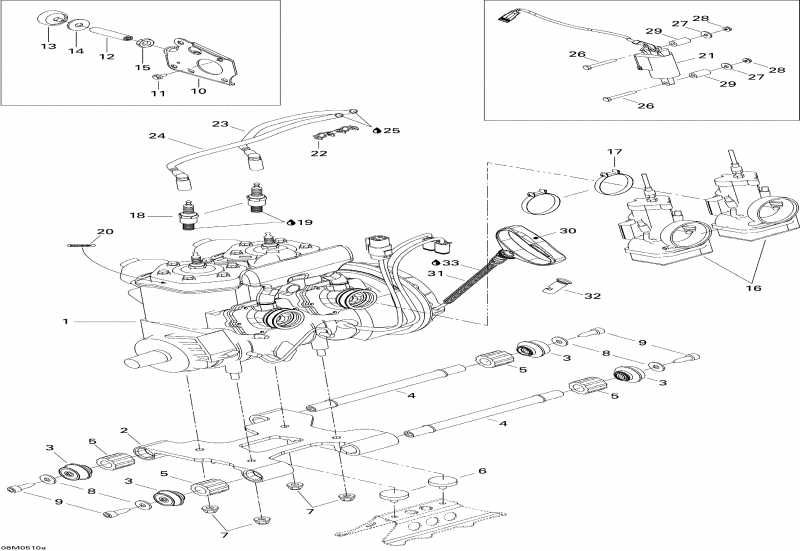  SKIDOO MX Z X 440 Racing, 2005  - Engine 1