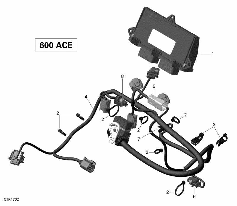  EXPEDITION SPORT 600 ACE, 2018 -     Electronic Module 600 Ace