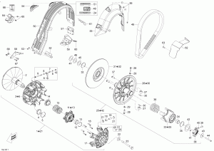 05-  Skandic - 600ace (05- Pulley Skandic - 600ace)