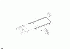 09- Luggage Rack Skandic - 600 Ace (09- Luggage Rack Skandic - 600 Ace)