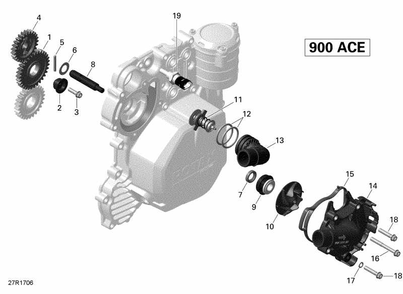  Ski Doo SKANDIC 900 ACE, 2018 -   900 Ace