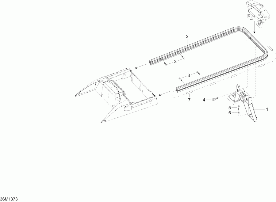    EXPEDITION SE 12004TEC, REVXU, 2013 - Luggage Rack