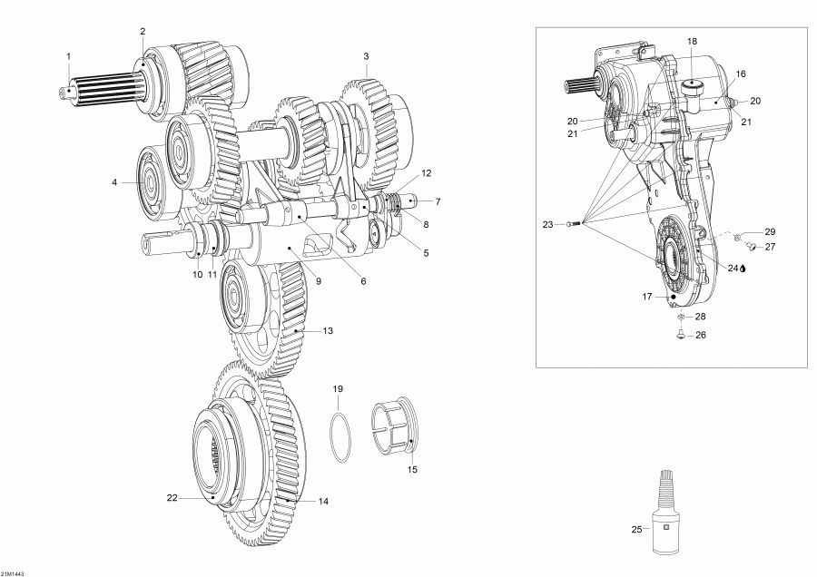 Skidoo ����������� Skandic WT 550F XU, 2014 - �����������