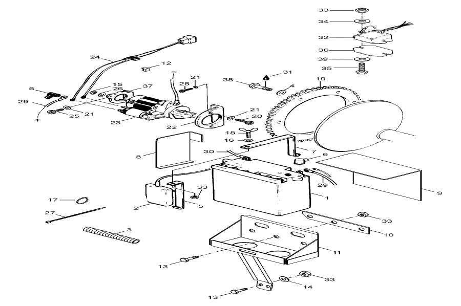 Snowmobile lynx  -     / Electric Starter Kit