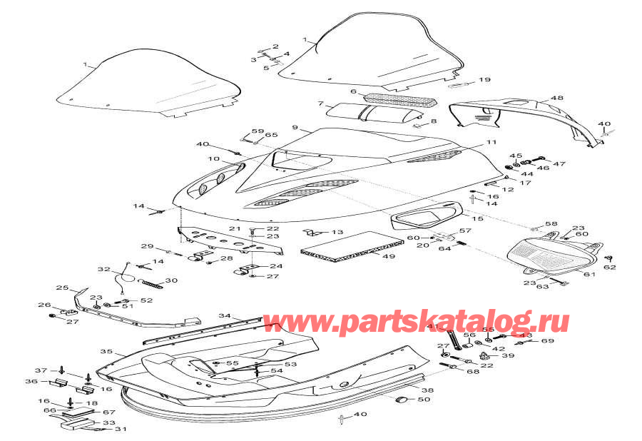 Snowmobiles   - Front Suspension -  