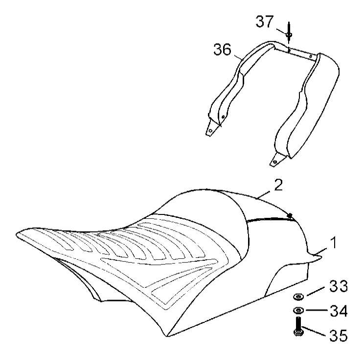 Snowmobiles lynx  - Rear Suspension