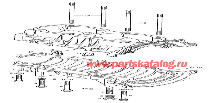 Snowmobile Lynx  -   - Crankcase