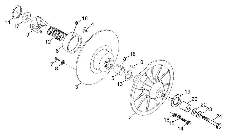Snowmobiles Lynx  - Front Suspension