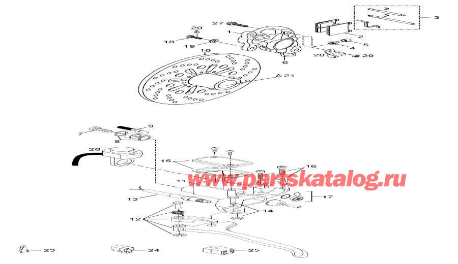 Snowmobile Lynx  - Body - 