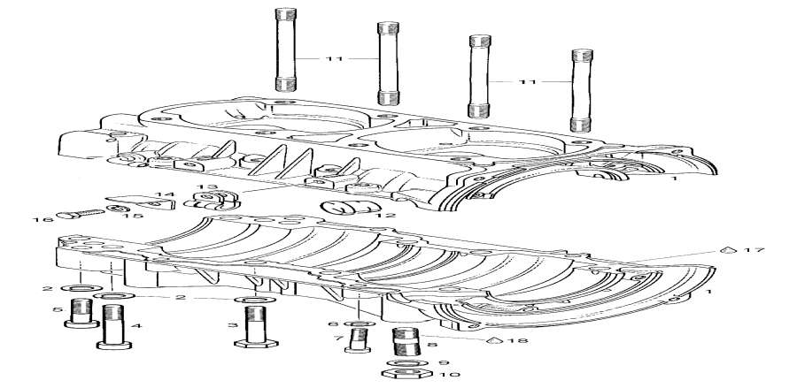 Snow mobile   -   - Crankcase