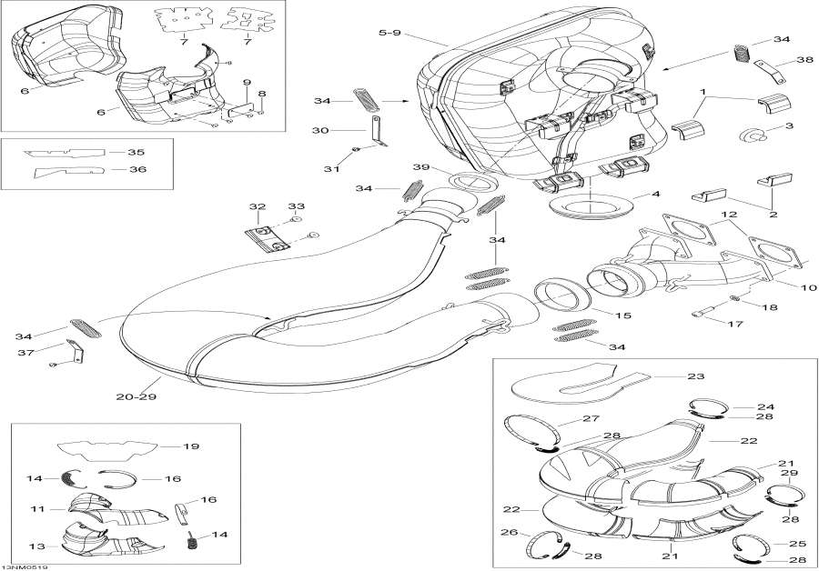Snowmobiles lynx  -  